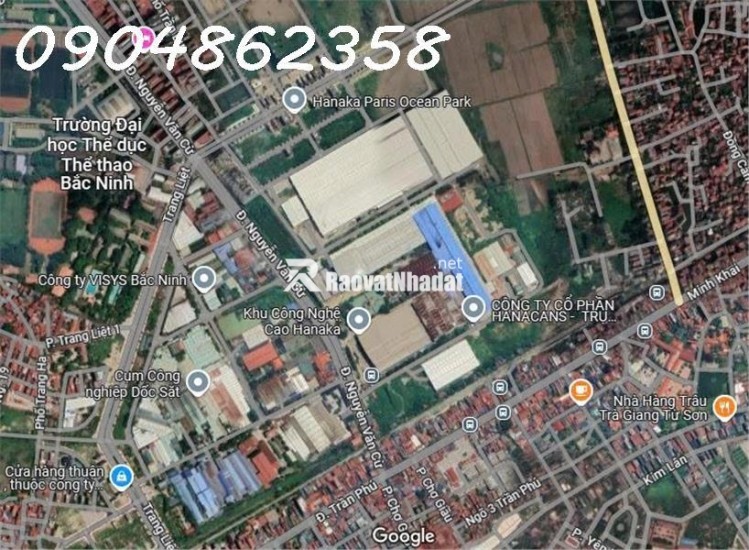 KHO XƯỞNG CHO THUÊ TẠI VỊ TRÍ ĐẮC ĐỊA – TỪ SƠN, BẮC NINH